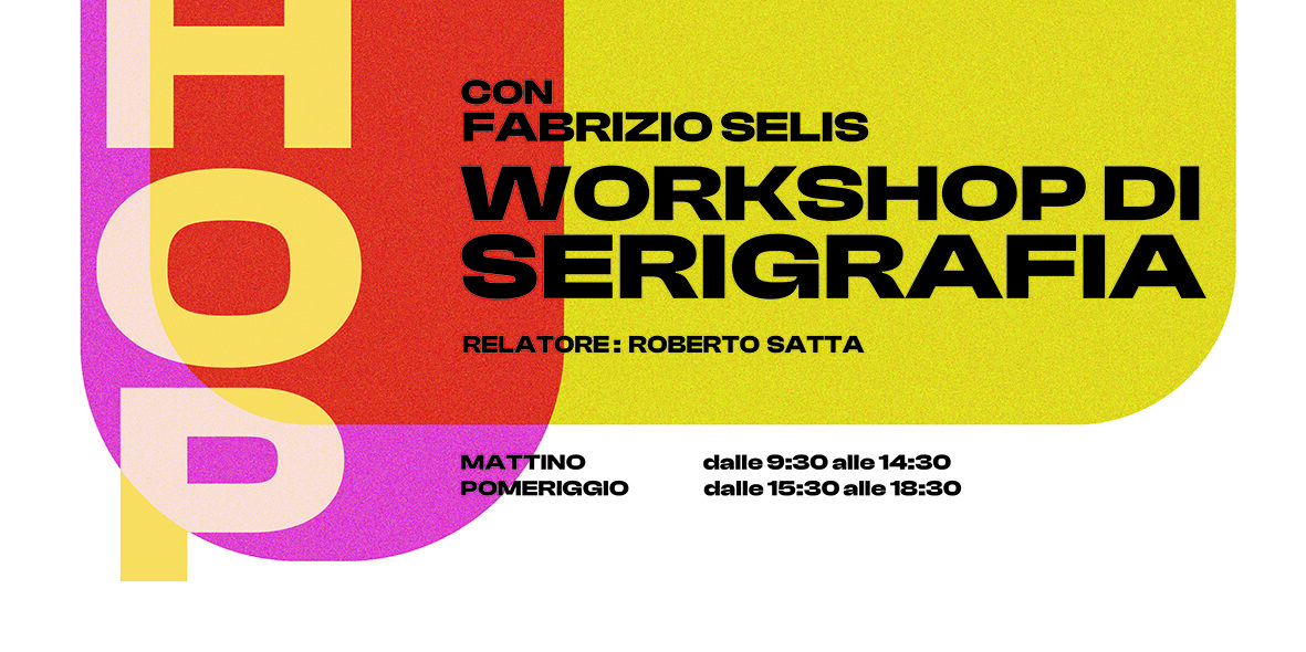 A3 serigrafia WORKSHOP alternativa